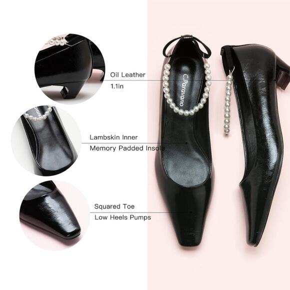 Mary Jane Shoes for Women | Womens Flats | Women's Mary Jane | Leather Ballet - Picture 2 of 7